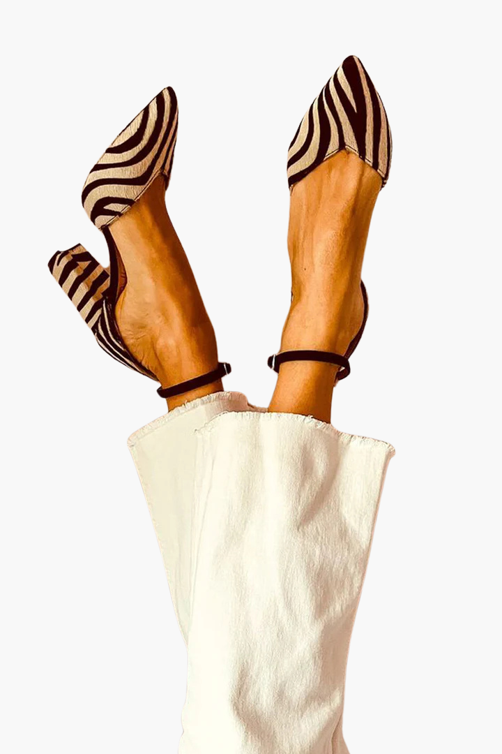 Zebrina | Zebramuster Sandals