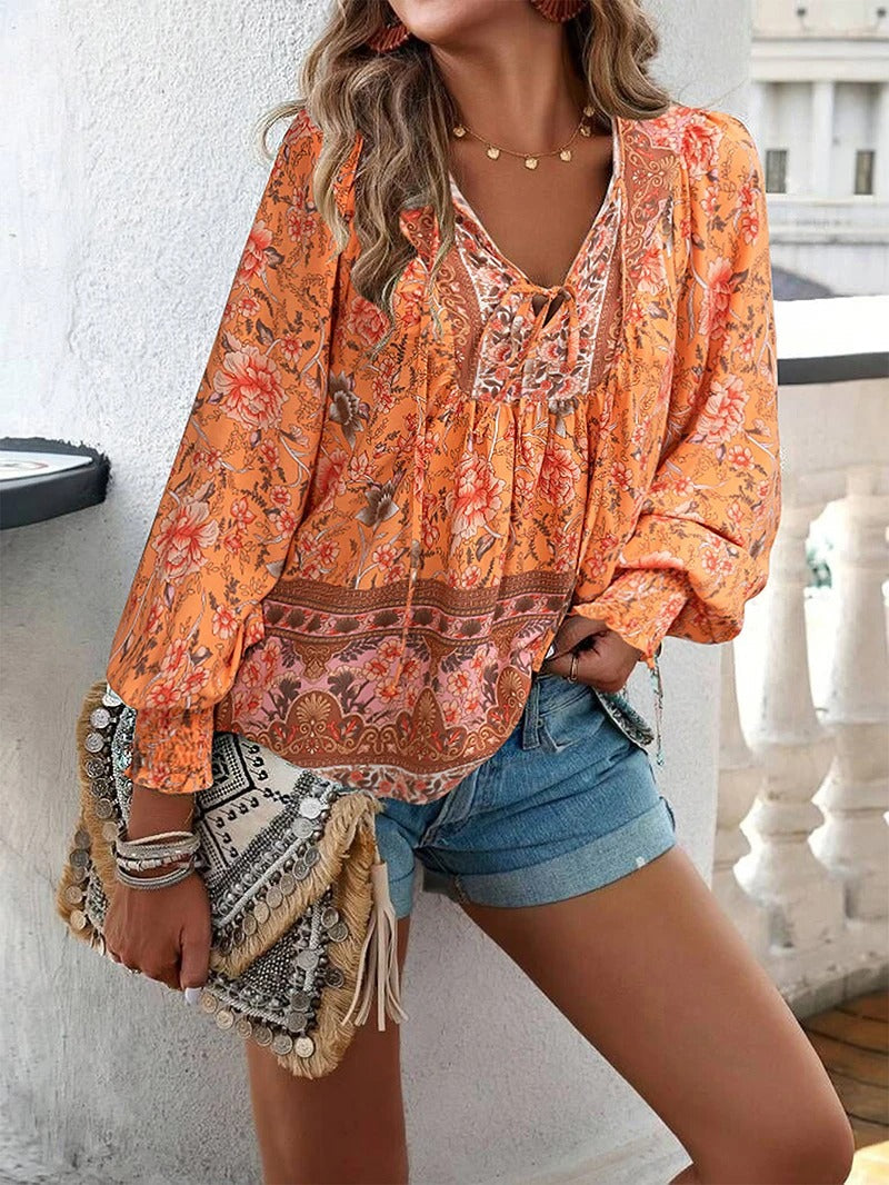 Helena   | Summer Floral Top