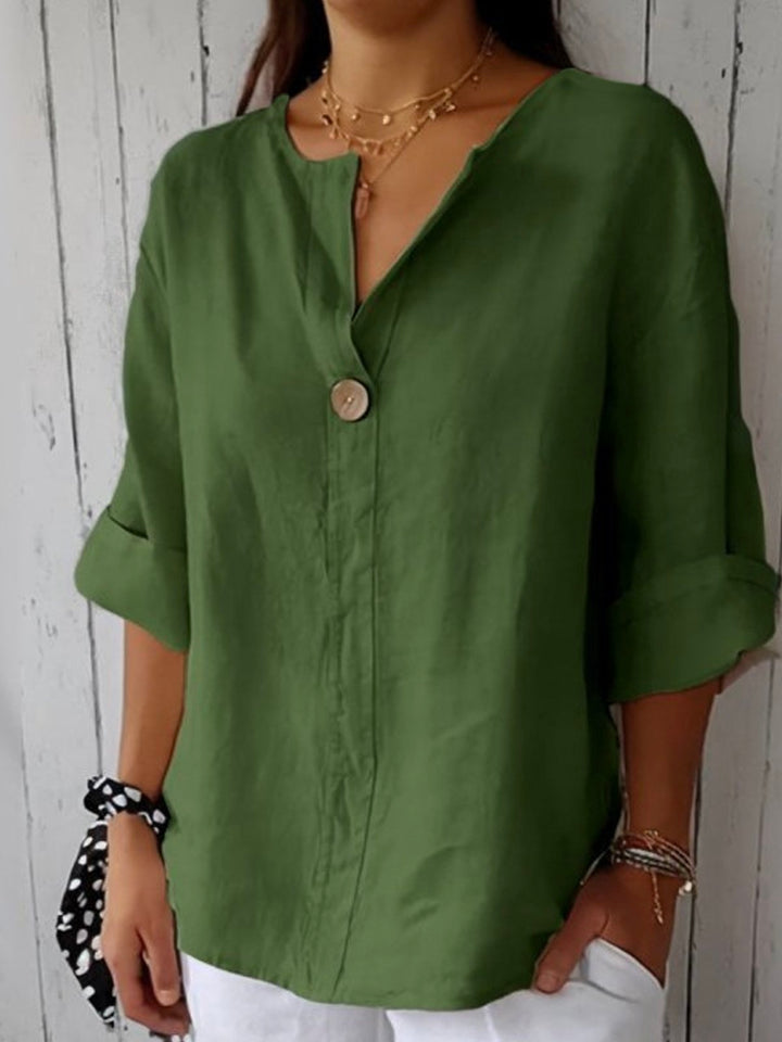 Jessa   | Casual V-Neck Blouse