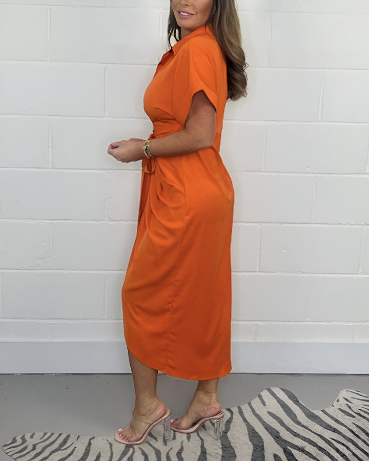 Valerie | Elegant pleated dress