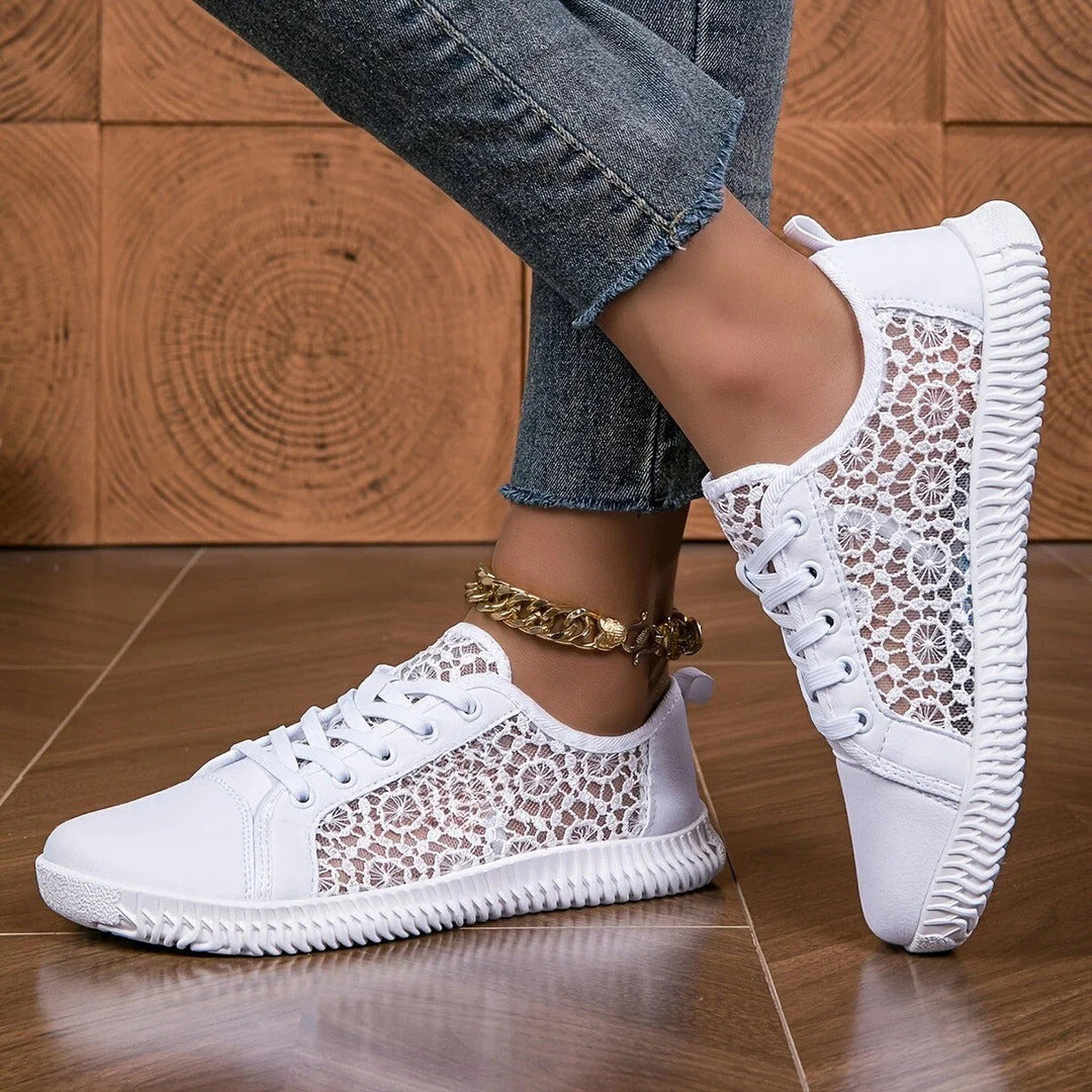Damskie | Breathable mesh slip-on moccasins for women