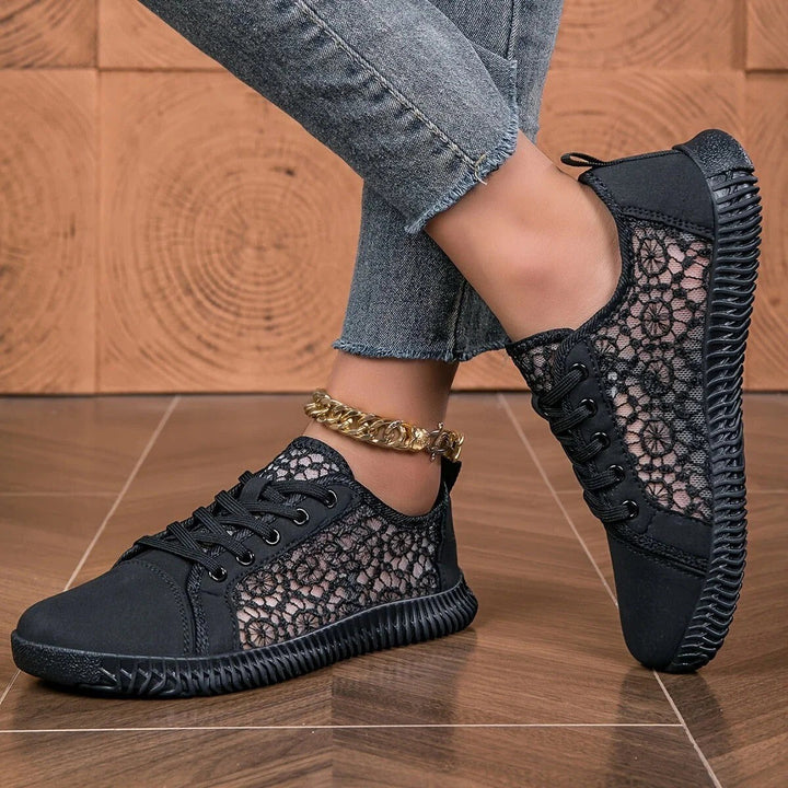 Damskie | Breathable mesh slip-on moccasins for women