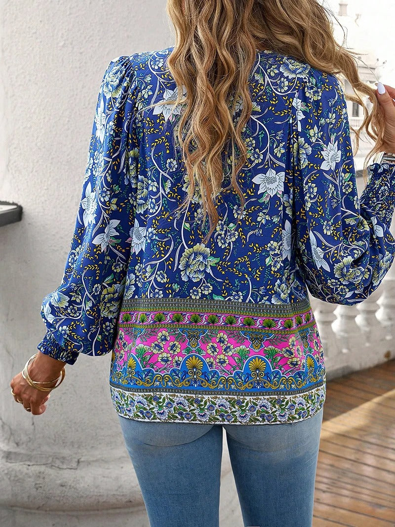 Helena   | Summer Floral Top