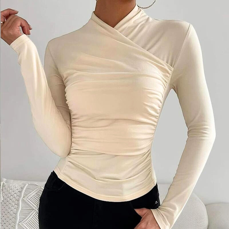 Jane   | Classic Cross-Neck Top