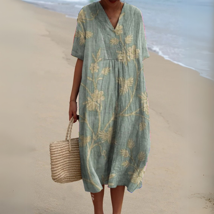 Audrey - Elegant Floral Dress