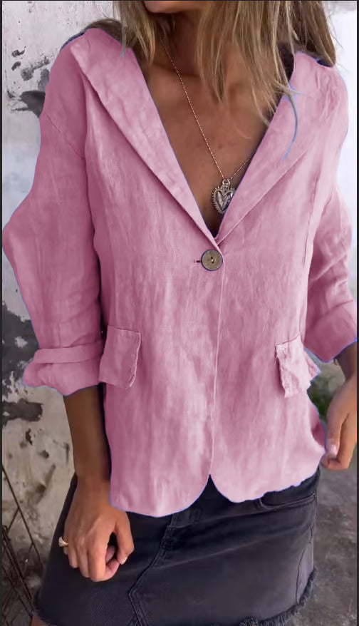 Ellie   | Minimalist Blazer