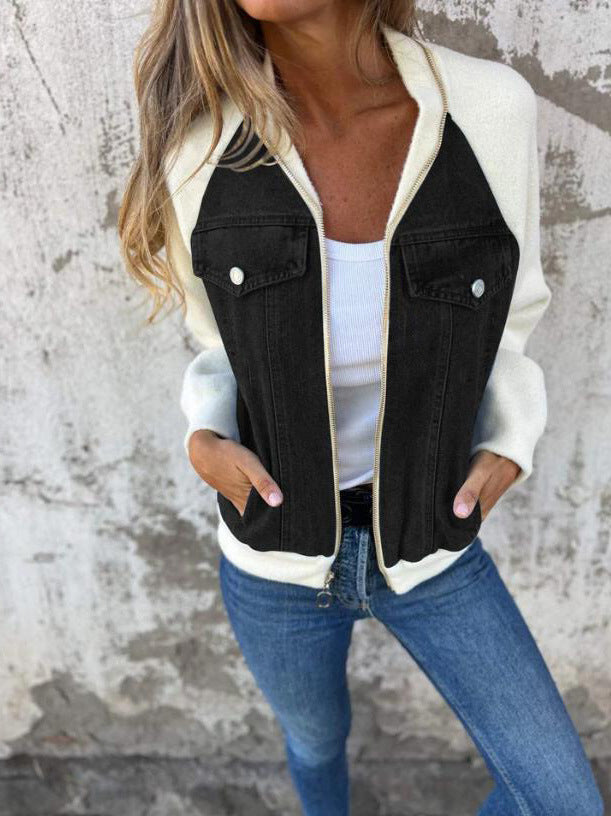 VanBruggen   | Casual V-neck zip-up jacket