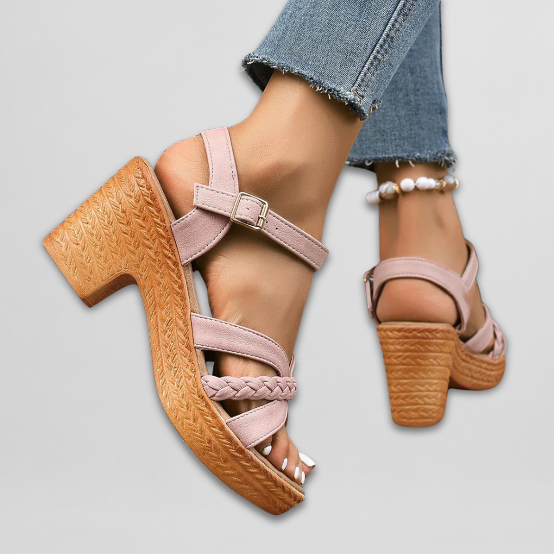 Xara | Woven Sandalettes