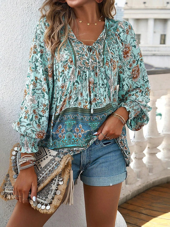 Helena   | Summer Floral Top