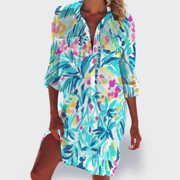 Brigitte | Colorful and Light Summer Dress