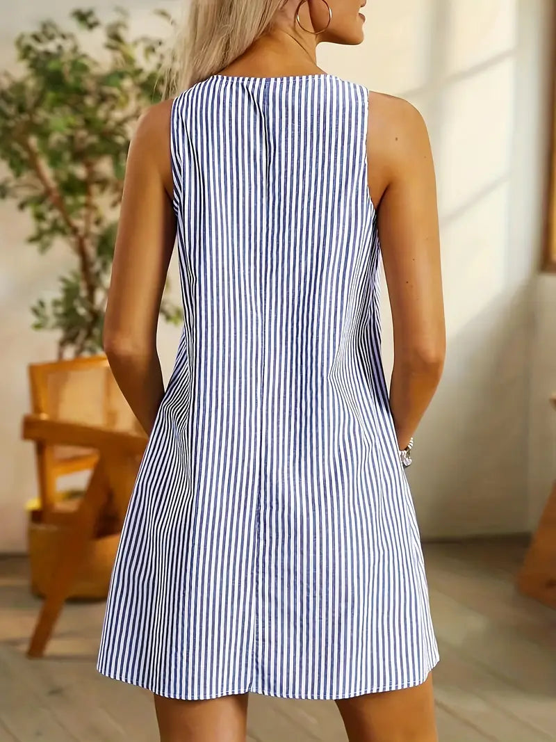 Aurélie | Short Striped and Light Dress