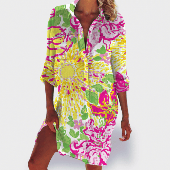 Brigitte | Colorful and Light Summer Dress