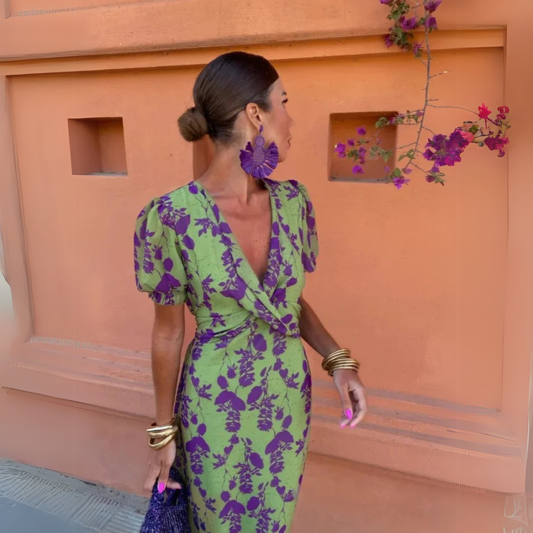 Danielle   | Chic Floral Dress for Women