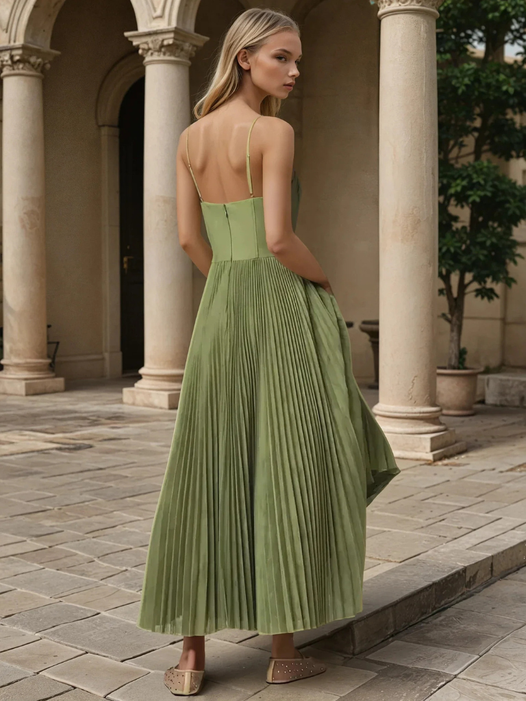 VERONIQUE | Dress - Green
