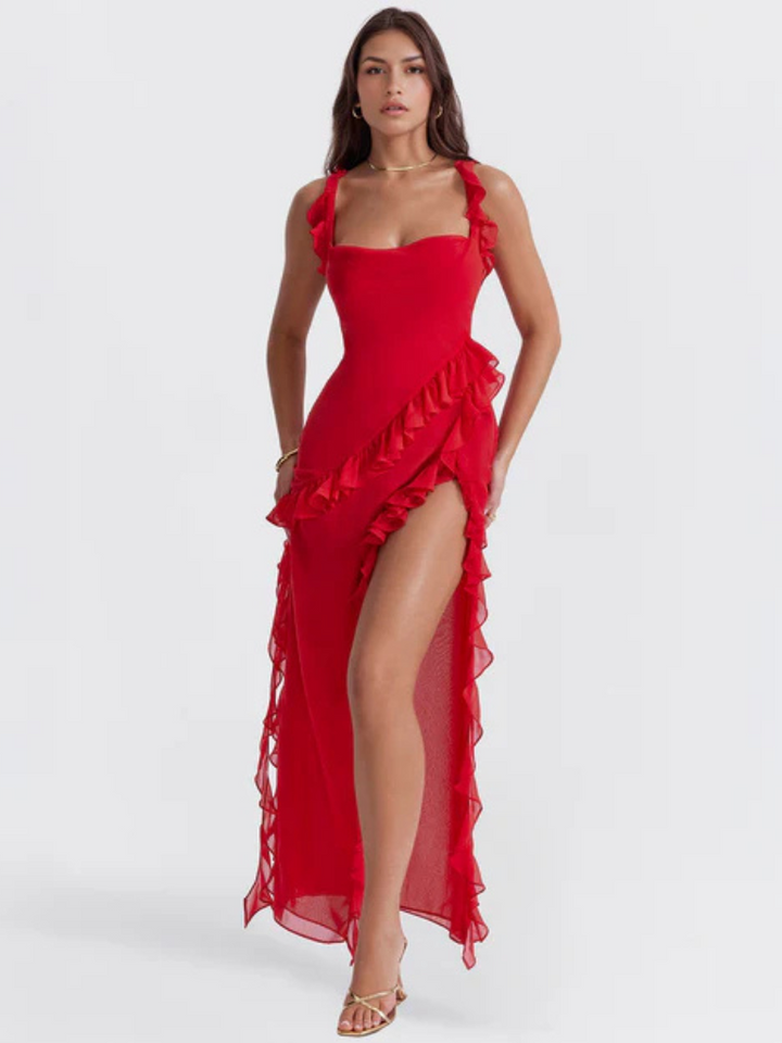 BELLA RUFFLE ROMANCE DRESS