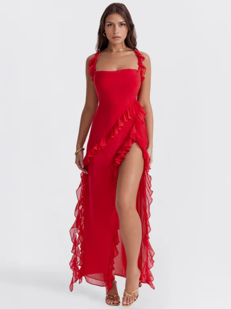 BELLA RUFFLE ROMANCE DRESS