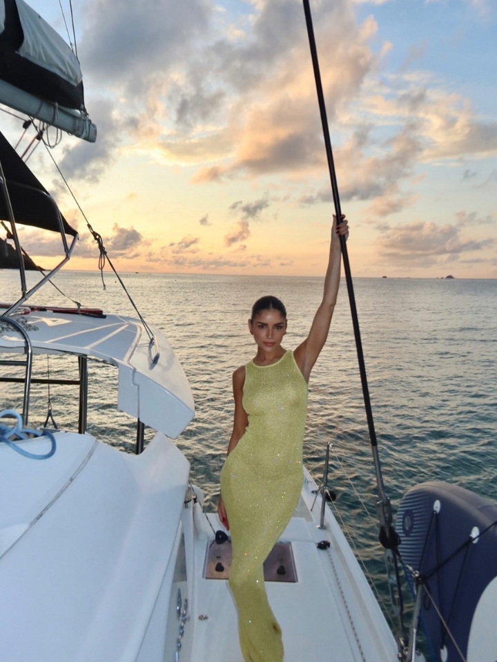 Azure Glow Maxi
