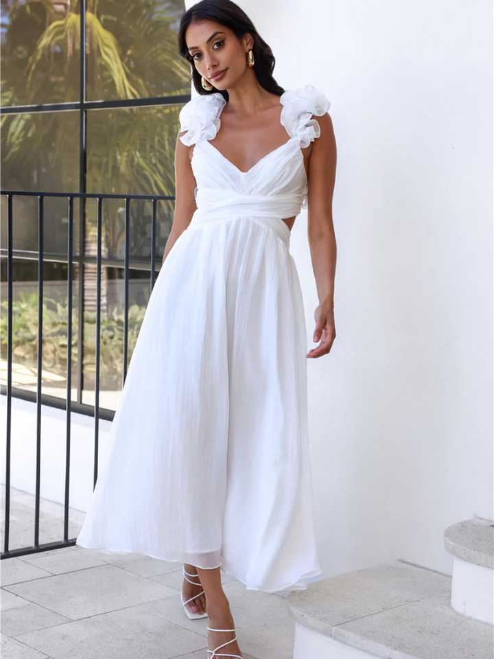 Colette Ruffle Midi