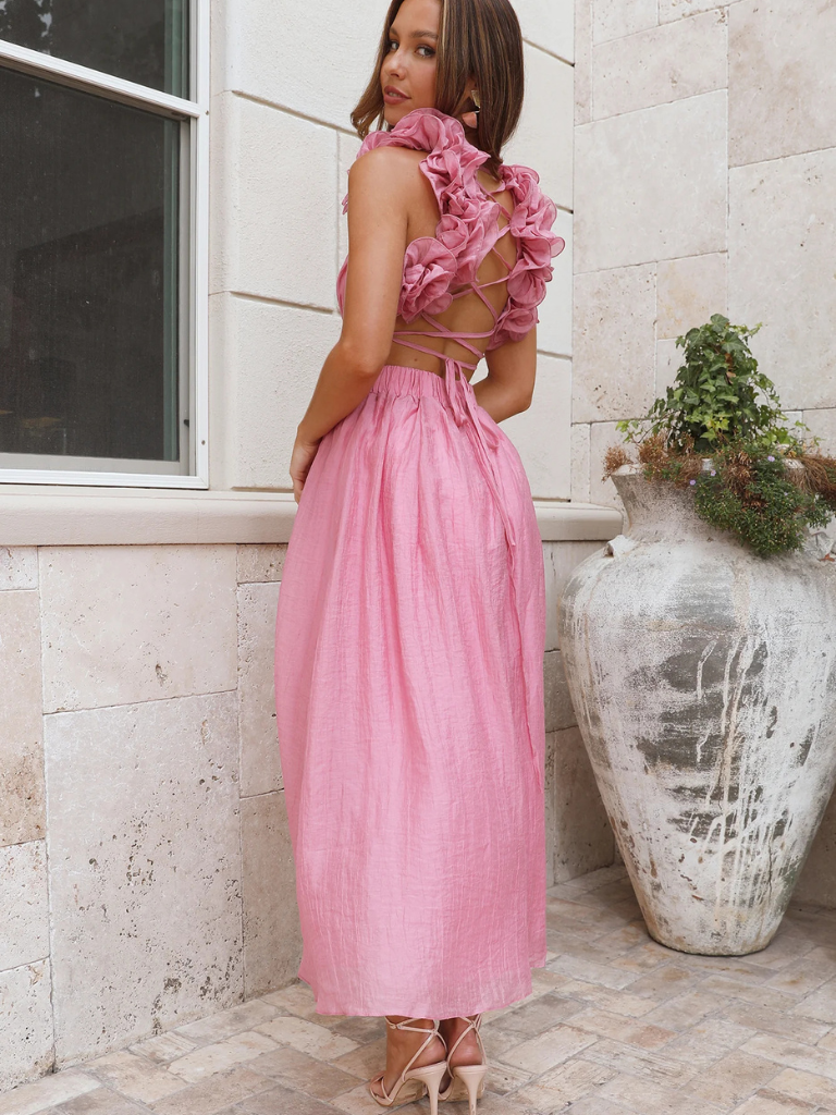 Colette Ruffle Midi