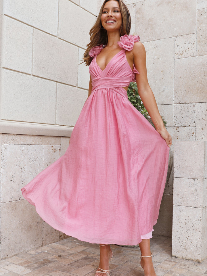 Colette Ruffle Midi
