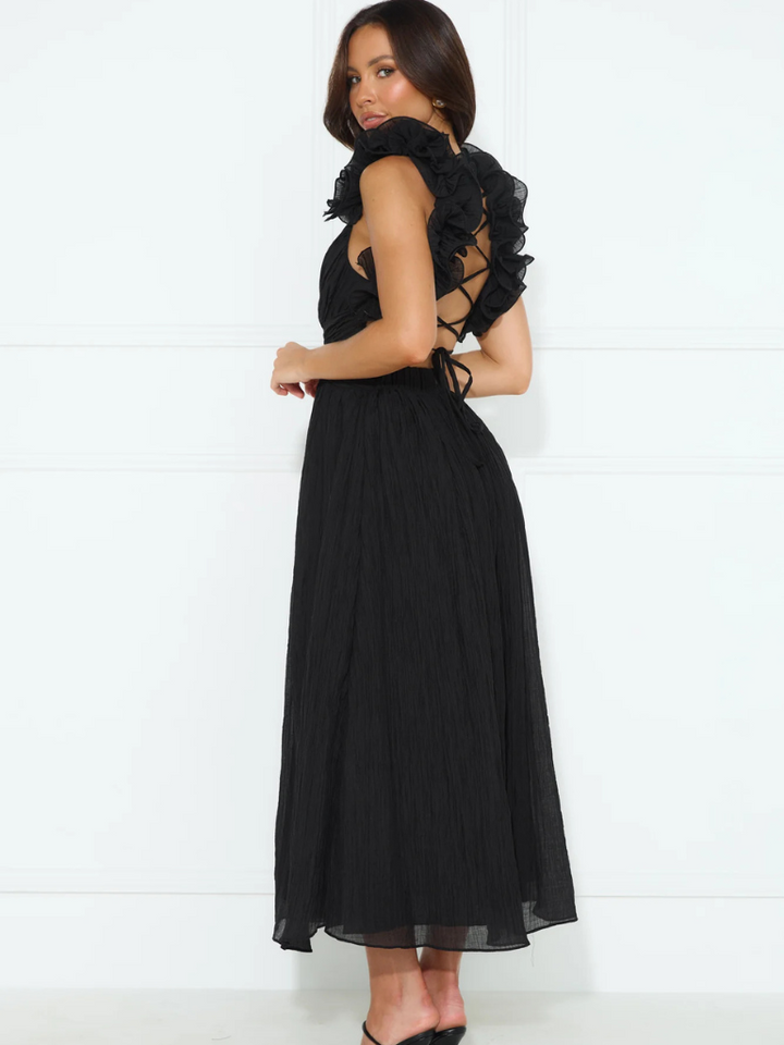 Colette Ruffle Midi