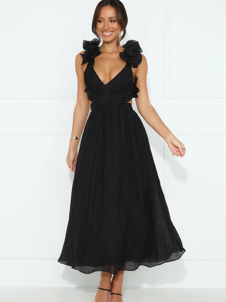 Colette Ruffle Midi