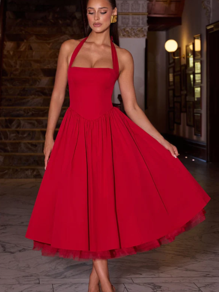 VIVIENNE GRACE Midi Dress