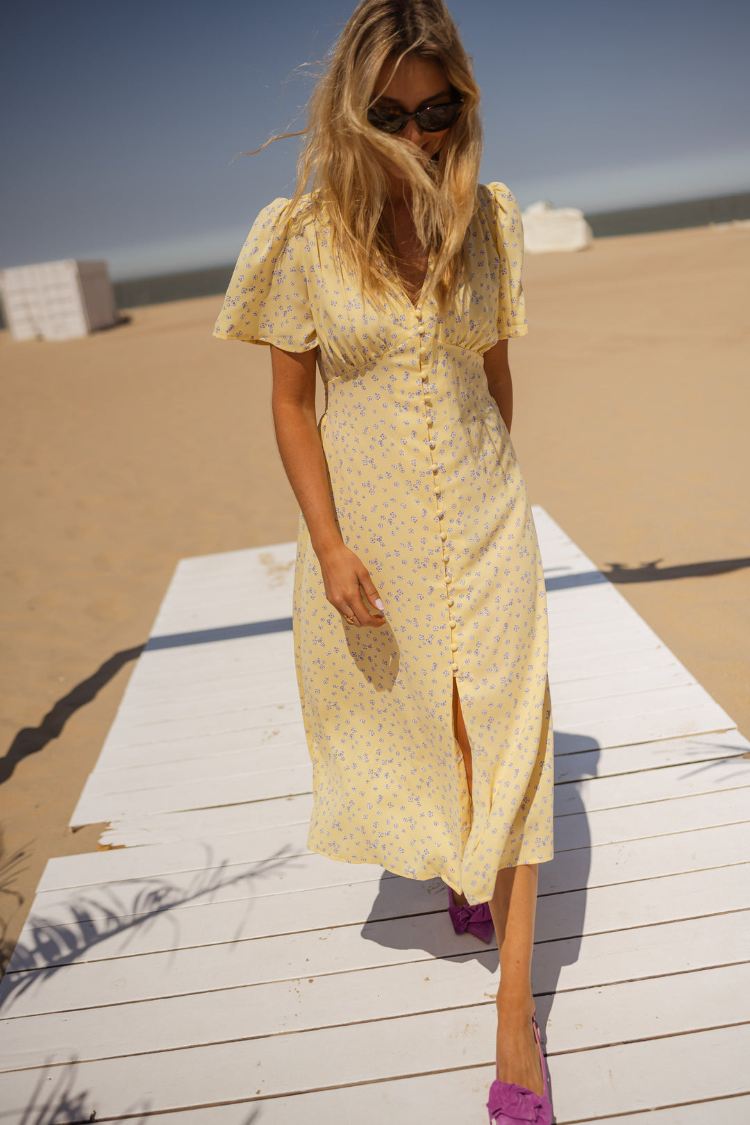 Diana | The Floral Summer Midi Dress