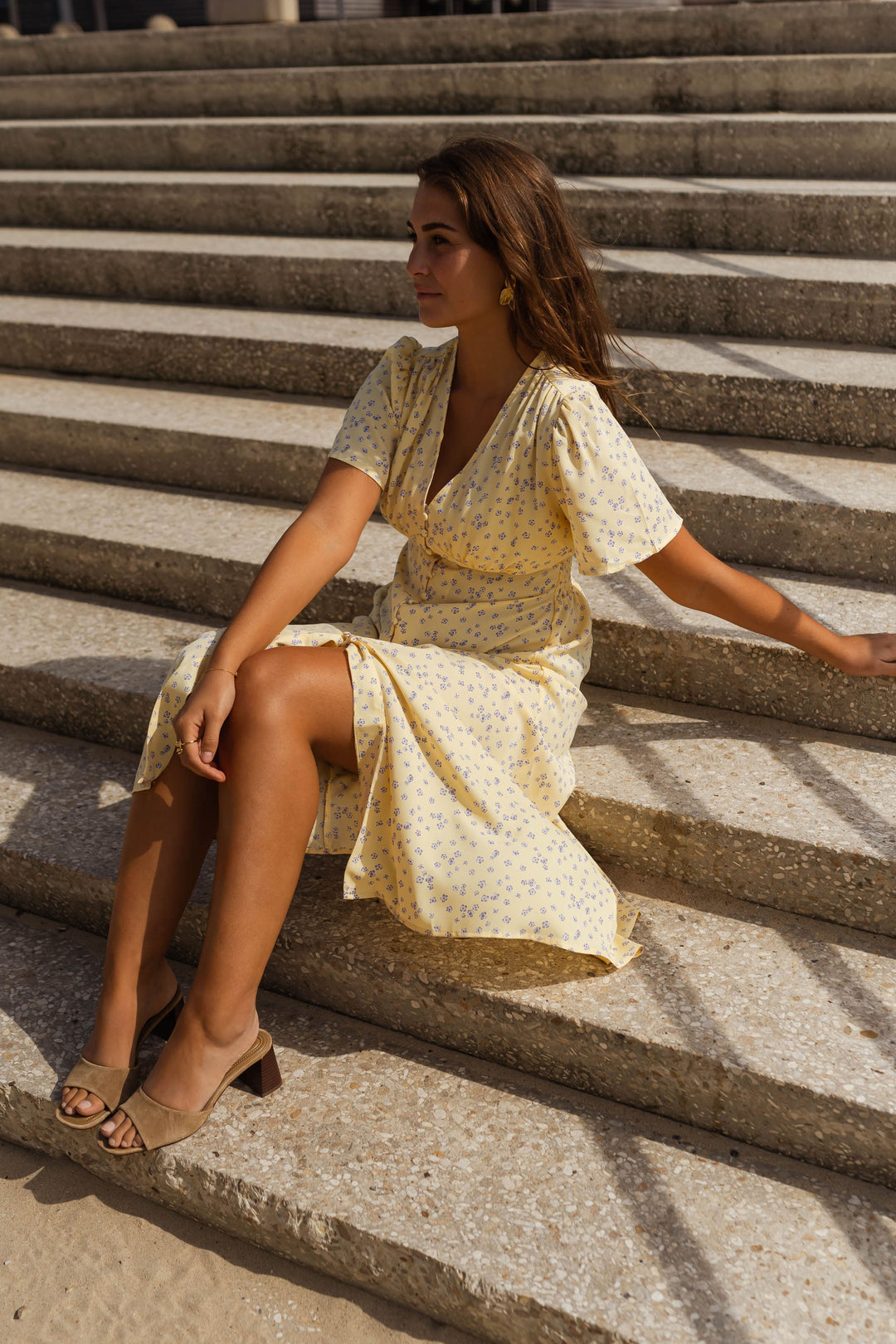 Diana | The Floral Summer Midi Dress