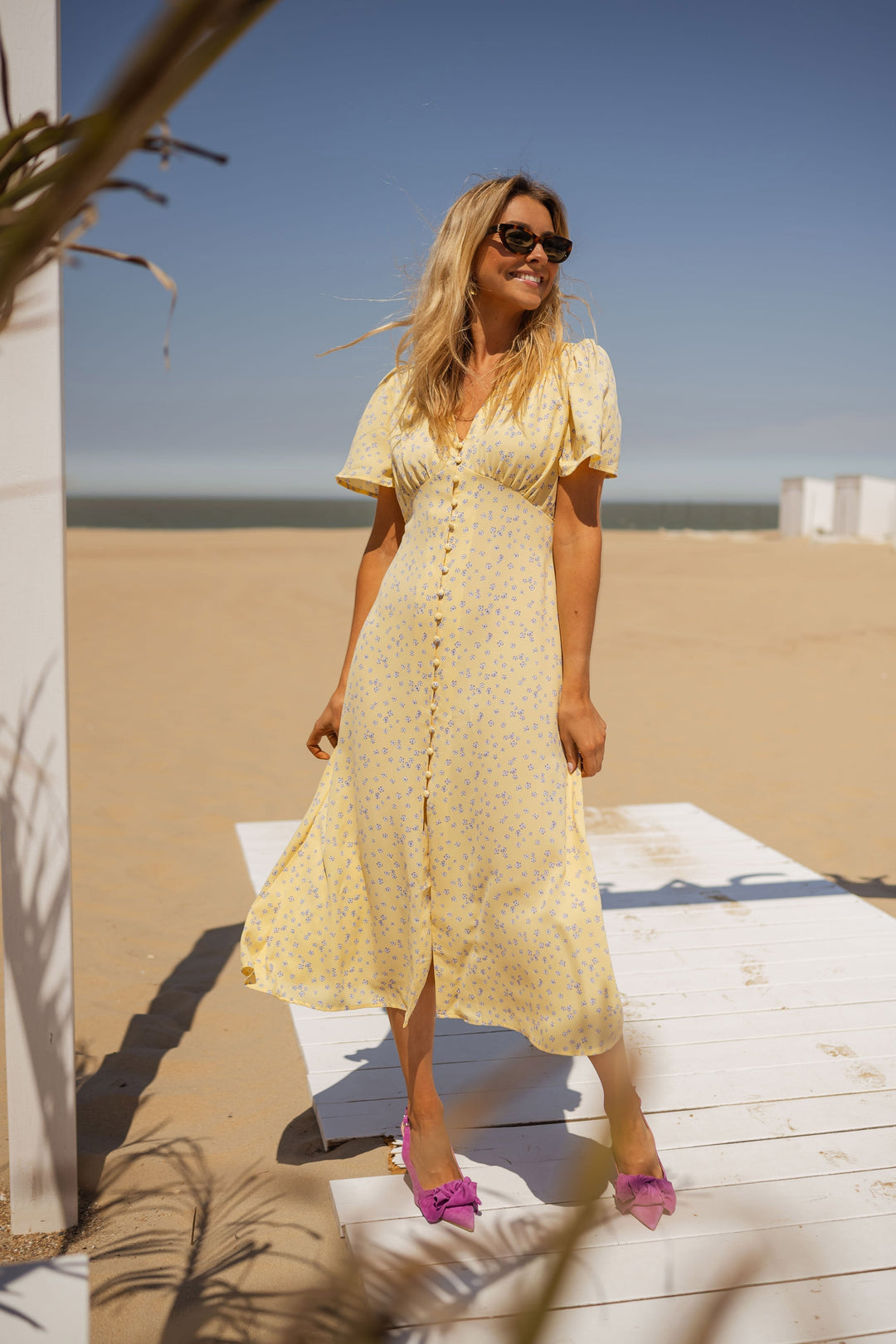 Diana | The Floral Summer Midi Dress