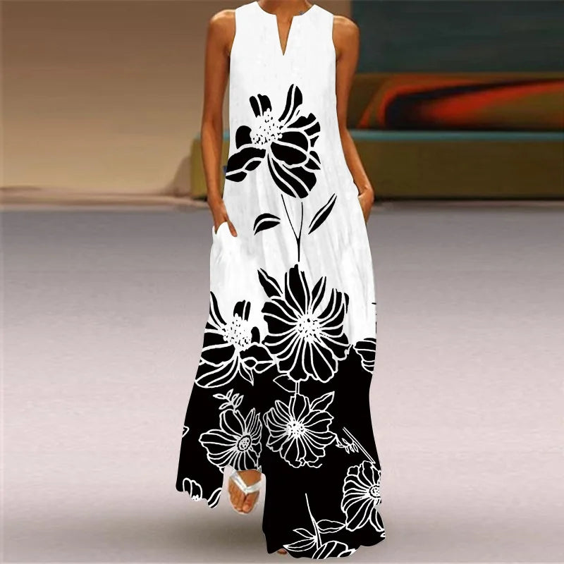 Aurelia  Butterfly Bloom A-Line Dress