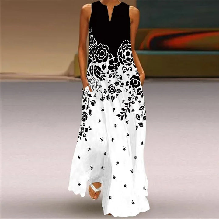 Aurelia  Butterfly Bloom A-Line Dress