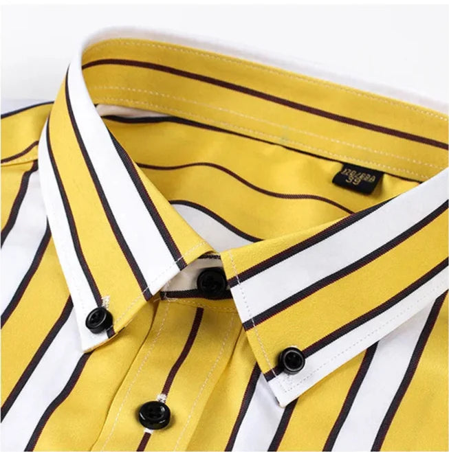 Casual Striped Men's Shirt