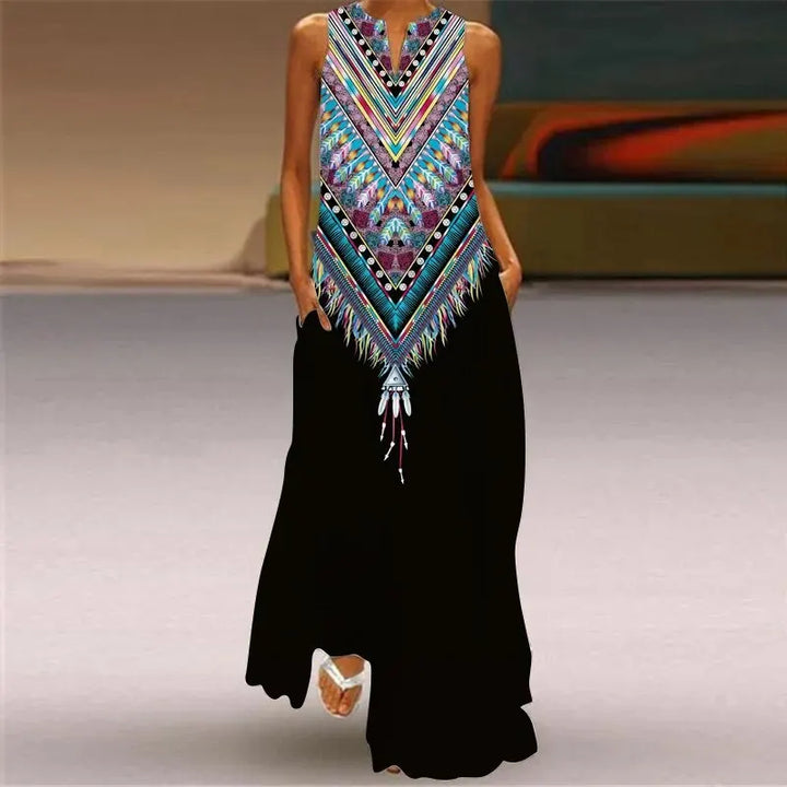 Aurelia  Butterfly Bloom A-Line Dress