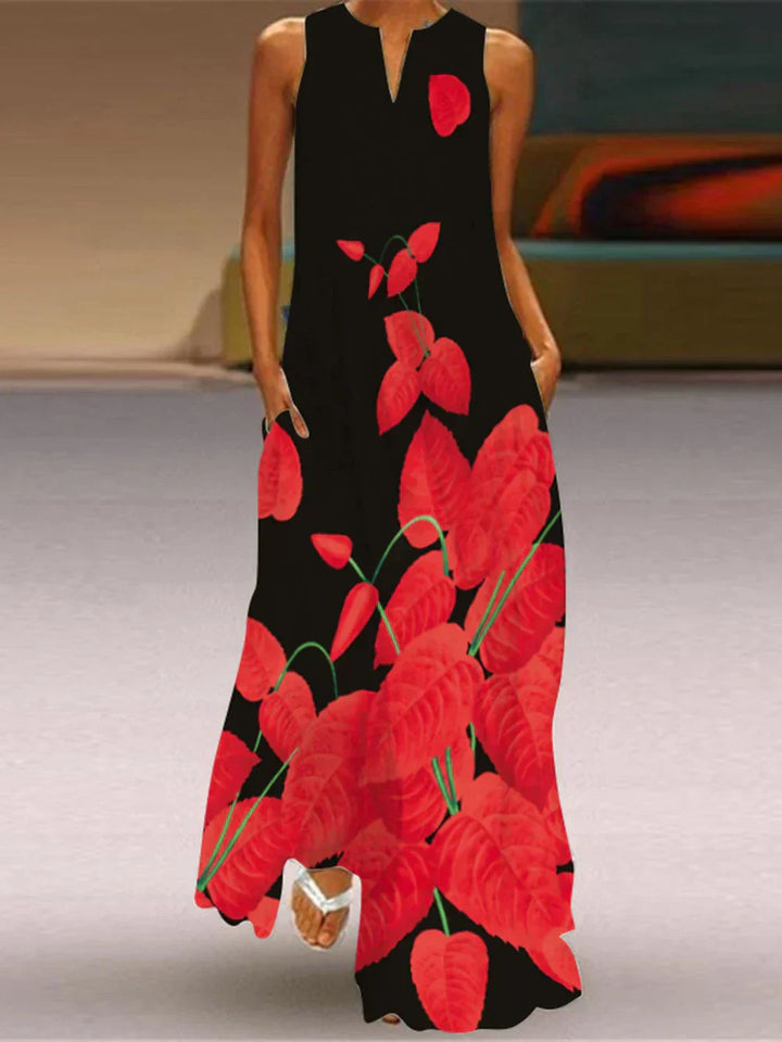 Aurelia  Butterfly Bloom A-Line Dress