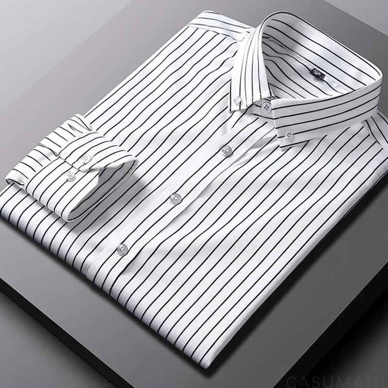 Casual Striped Men's Shirt