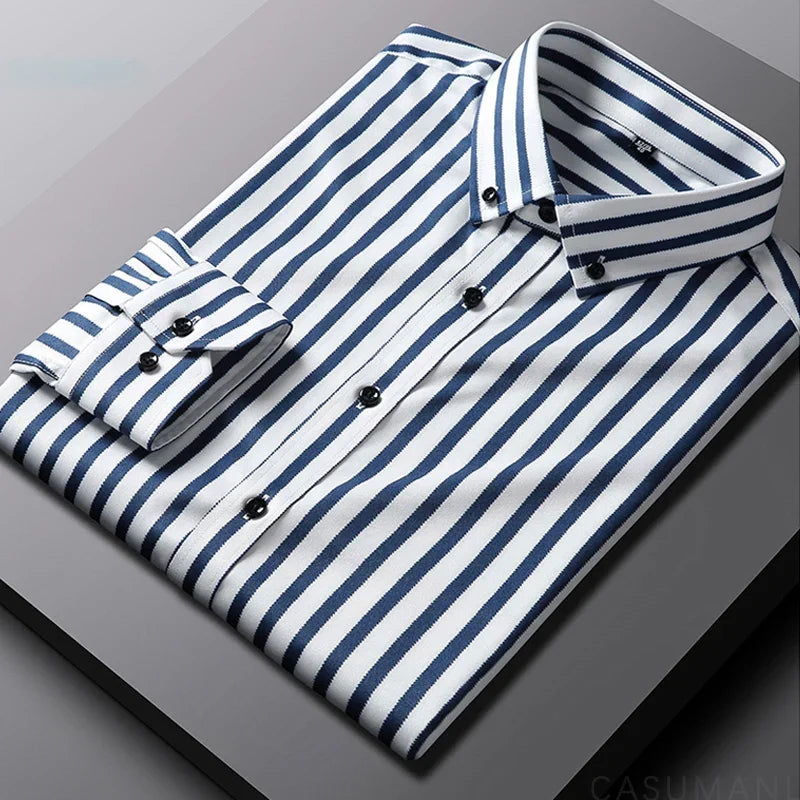 Casual Striped Men's Shirt