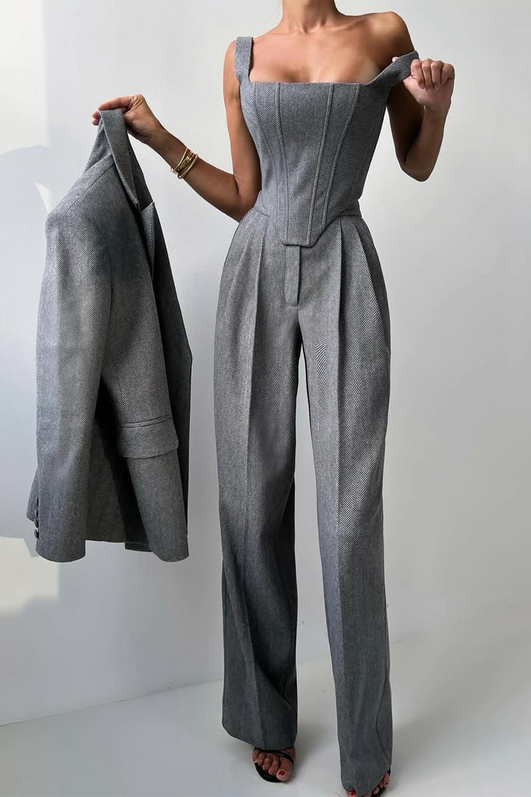 Dolce - Three-piece set with double jacket