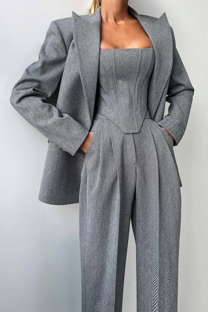 Dolce - Three-piece set with double jacket