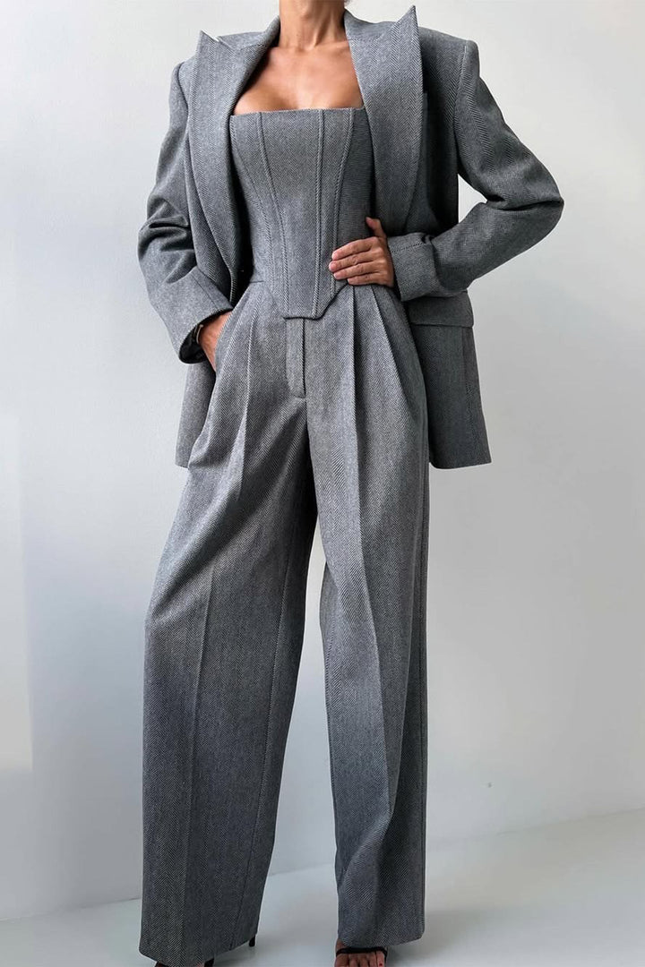 Dolce - Three-piece set with double jacket