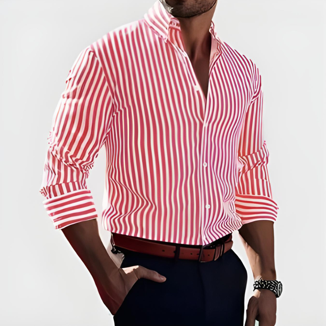 Leo   | Confidence Striped Shirt