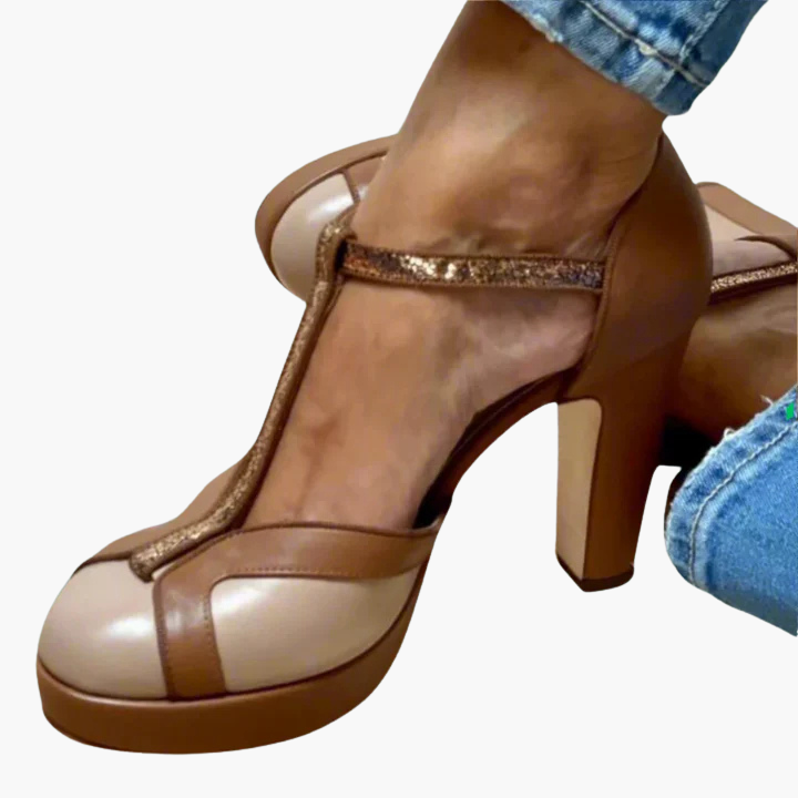 Criselmara  | Elegant and comfortable heeled sandals