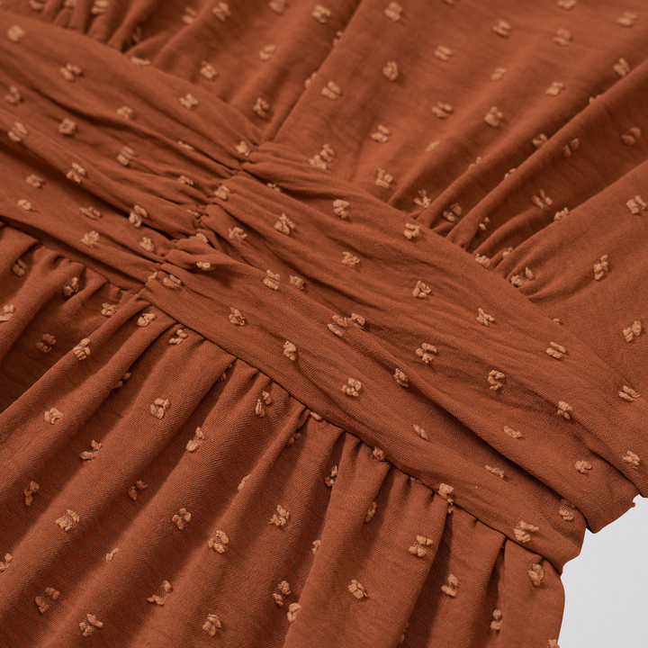 ARIA  | Midi Dress with V-Neck