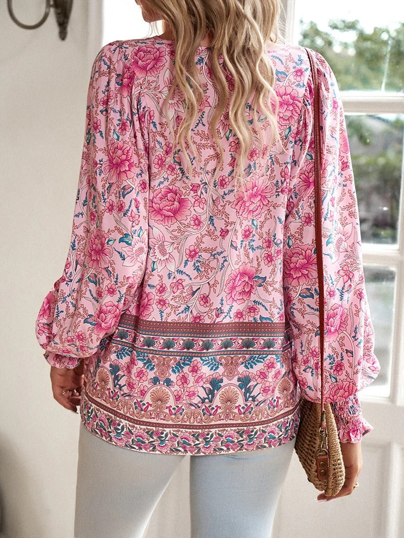 Helena   | Summer Floral Top