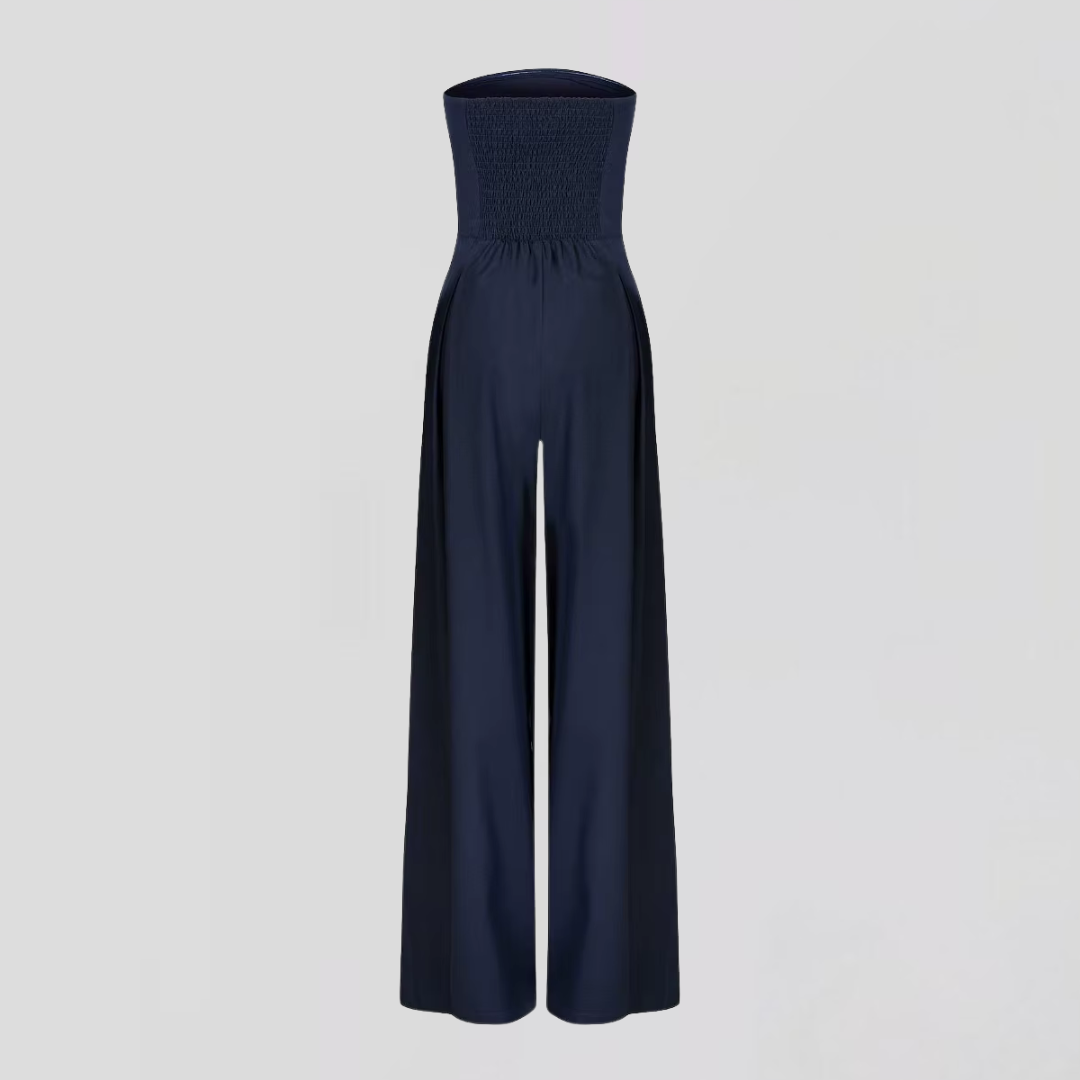 CECILIA  | Elegant Strapless Jumpsuit
