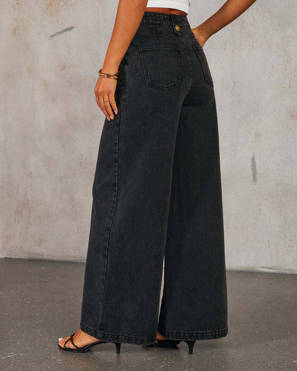 CORINNE  | Complete denim set with refined details