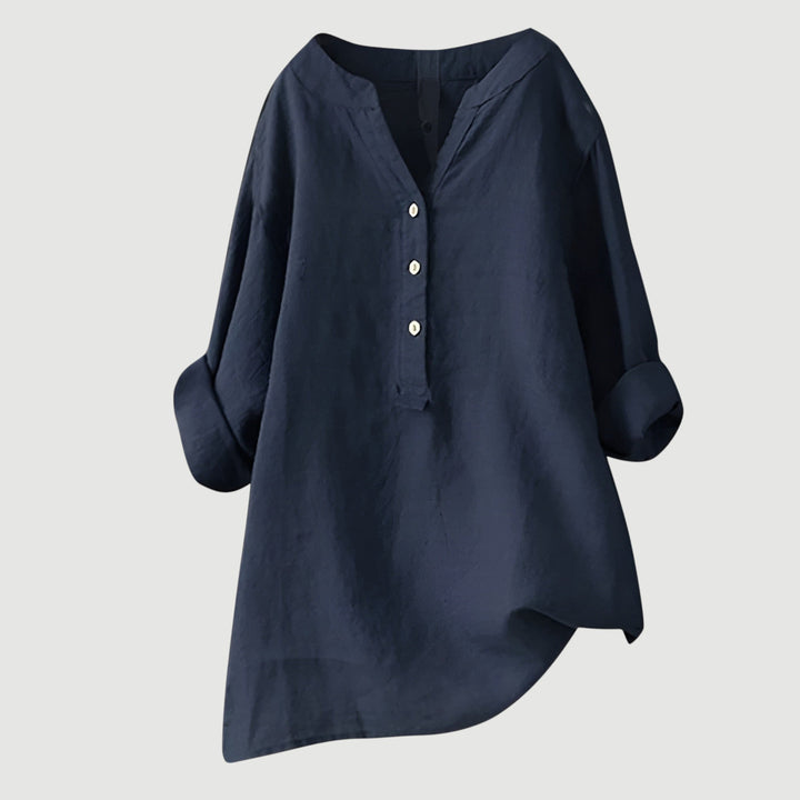 Freja | Airy and comfortable button-down shirt