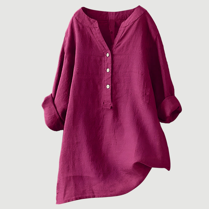 Freja | Airy and comfortable button-down shirt
