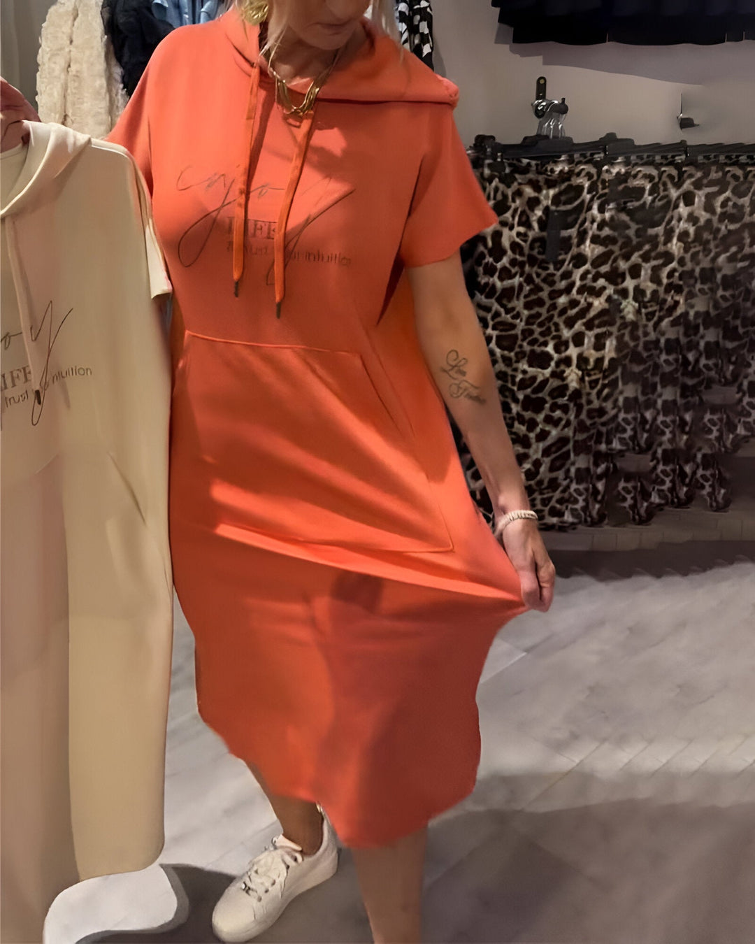 Saskia | Casual Hoodie Dress