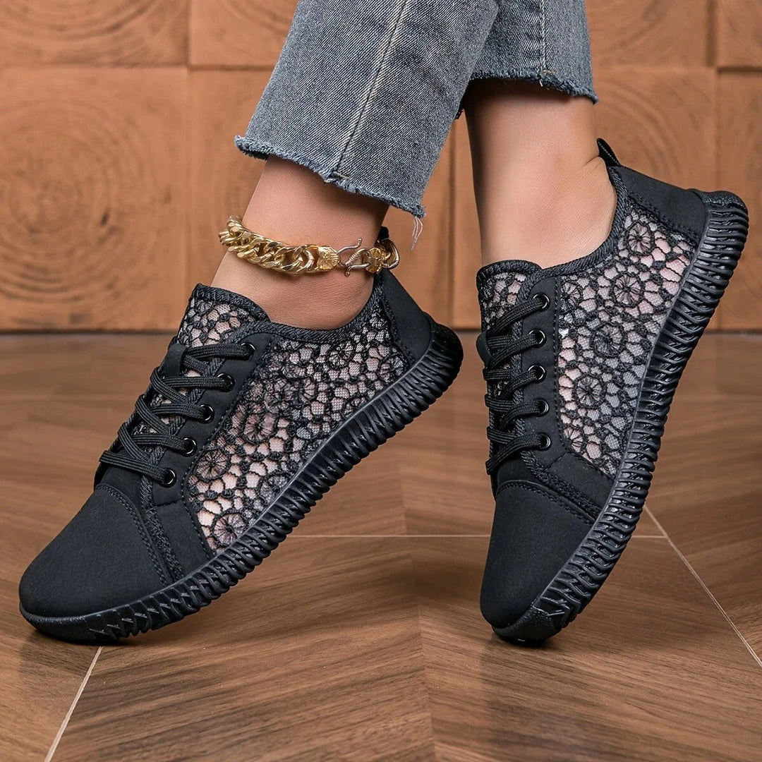 Damskie | Breathable mesh slip-on moccasins for women